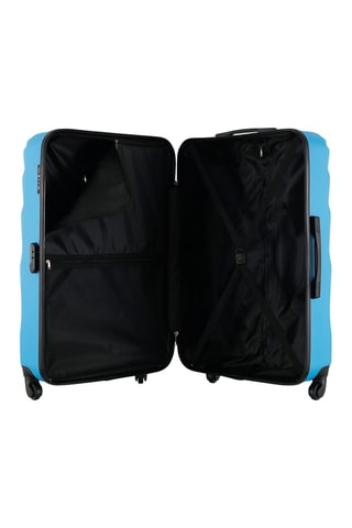 Set de 4 valises Danube (XXS/S/M/L) - 46/55/65/75 cm - Bleu