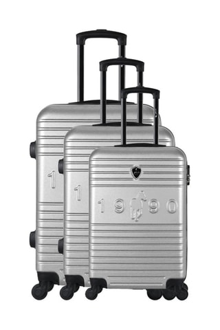 Set de 3 valises Fred-A (S/M/L) - 50/60/70 cm  - Gris