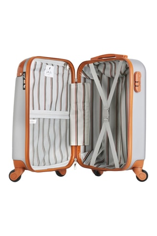 Valise cabine Henry-E (S) - 50 cm  - Gris