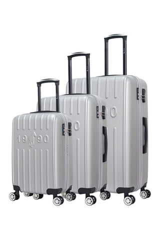 Set de 3 valises Archie (S/M/L) - 55/65/75 cm  - Gris