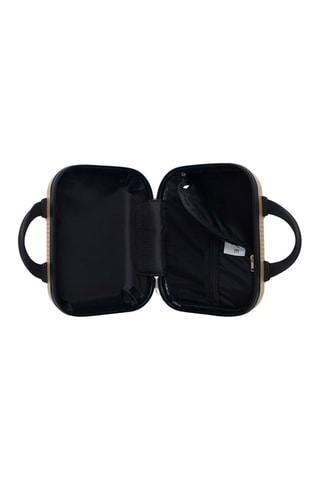 Set de 3 valises et vanity Selenga-C - 55/65/75/30 cm  - Beige