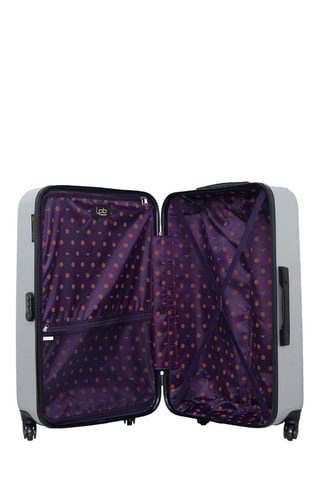  Valise grand volume Eleonor (L) - 75 cm  - Gris