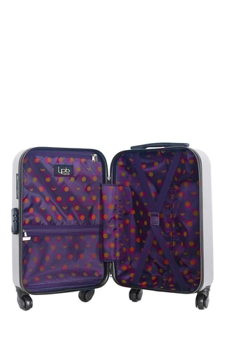 Valise cabine et vanity Francette-H (S/K) - 50/23 cm - Gris