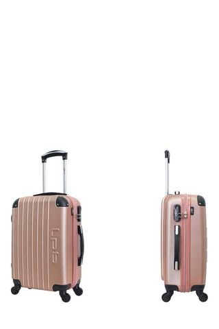 Valise grand volume Hambourg (L) - 69 cm - Doré rose