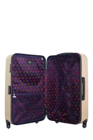 Valise grand volume Naïs (L) - 75 cm - Beige