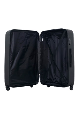 Set de 3 valises et vanity Lipari-C - 55/65/75/23 cm - Noir