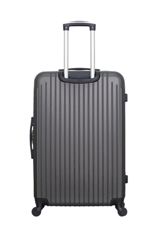 Set de 3 valises Carpates - 55/65/75 cm - Gris foncé