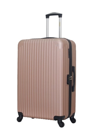 Set de 4 valises Carpates-M - 46/55/65/75 cm - Doré rose