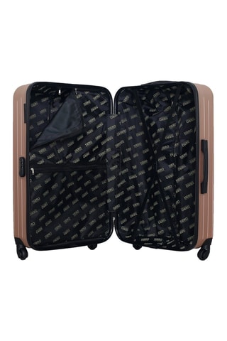 Set de 4 valises Carpates-M - 46/55/65/75 cm - Doré rose