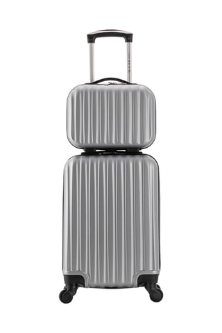 Valise cabine et vanity Volga-H -  50/23 cm - Gris