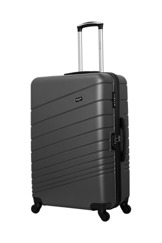 Valise grand volume Tigre - 75 cm  - Gris foncé