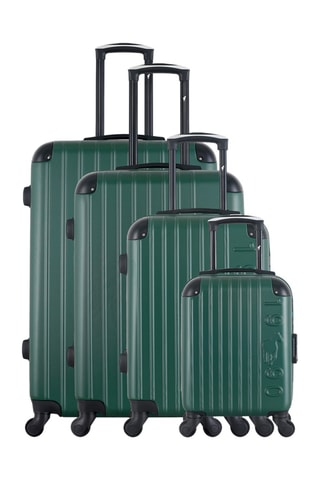 Set de 4 valises Porter-M (XXS/S/M/L) - 46/55/65/75 cm  - Noir