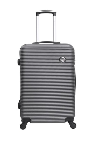 Valise grand volume London (L) - 75 cm - Gris