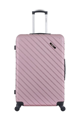 Valise grand volume Cité (L) - 75 cm - Doré rose