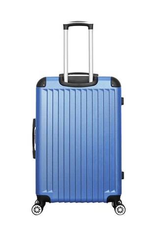 Set de 3 valises et vanity Tage-C - 55/65/75/30 cm  - Bleu