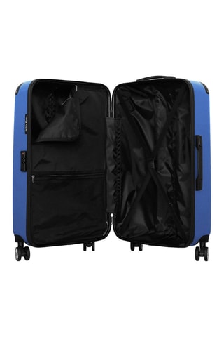 Set de 3 valises et vanity Tage-C - 55/65/75/30 cm  - Bleu