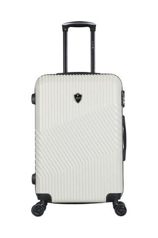  Valise grand volume Peter (L) - 75 cm  - Noir et beige