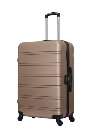  Set de 4 valises Renoso - 46/55/65/75 cm  - Beige