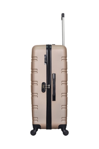  Set de 4 valises Renoso - 46/55/65/75 cm  - Beige