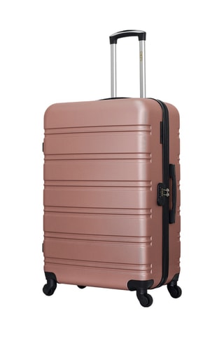  Set de 4 valises Renoso - 46/55/65/75 cm  - Doré rose