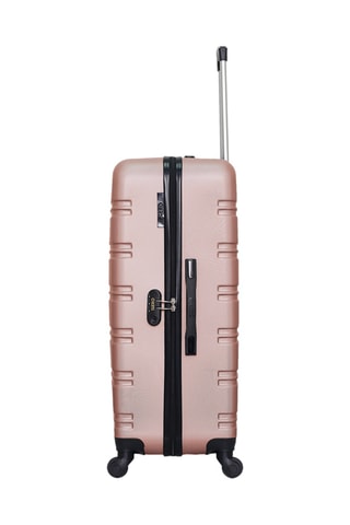  Set de 4 valises Renoso - 46/55/65/75 cm  - Doré rose