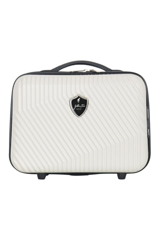 Set de 3 valises (S/M/L) et vanity Peter-C - 55/65/75/30 cm  - Beige