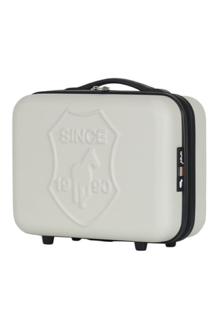 Set de 3 valises (S/M/L) et vanity Damon-C - 30/55/65/75 cm  - Beige