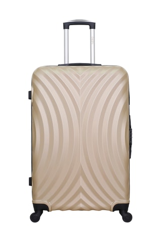 Set de 4 valises Lagos - 46/55/65/75 cm - Beige