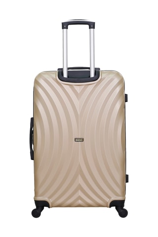 Set de 4 valises Lagos - 46/55/65/75 cm - Beige