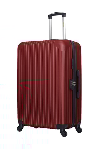 Set de 4 valises Carpates - 46/55/65/75 cm - Bordeaux