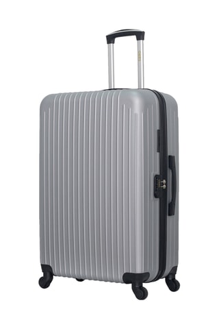 Set de 3 valises Carpates - 55/65/75 cm - Gris