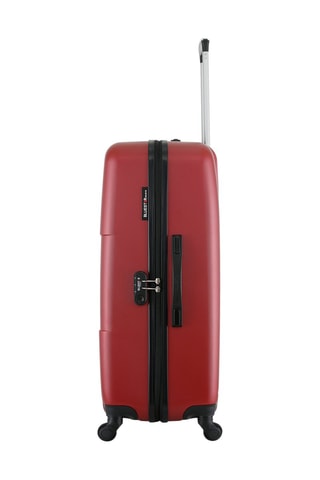 Set de 4 valises - Bordeaux - 46/55/65/75 cm - Rouge