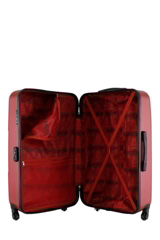 Set de 4 valises - Bordeaux - 46/55/65/75 cm - Rouge
