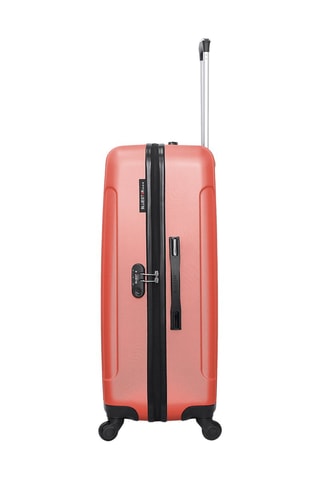 Set de 3 valises et vanity - Rouille - 75/65/55/30 cm - Corail