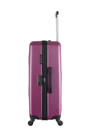 Set de 3 valises et vanity Amazone - 55/65/75/30 cm - Violet