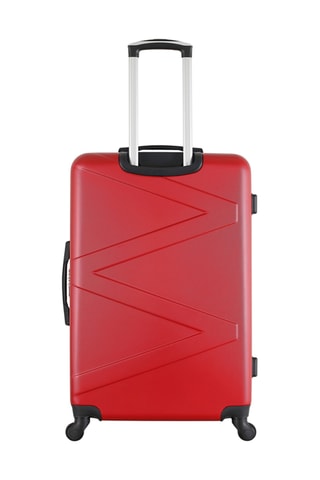 Set de 3 valises et vanity Amazone - 55/65/75/30 cm - Bordeaux