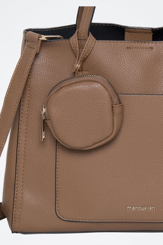 Mala de ombro Mylene - Castanho