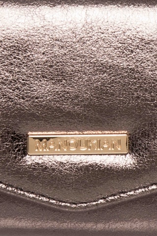 Carteira comprida Yara - Castanho-escuro