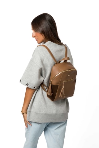 Mochila Julianne - Castanho