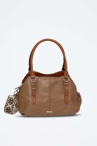 Mala de ombro Tamar - Castanho