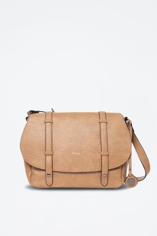 Mala a tiracolo Dina - Castanho