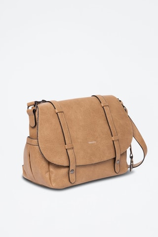 Mala a tiracolo Dina - Castanho