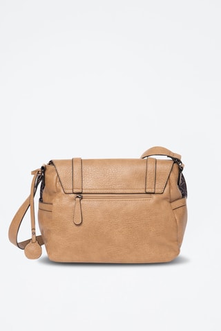 Mala a tiracolo Dina - Castanho