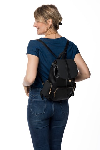 Mochila Greenwhich - Dourado e preto