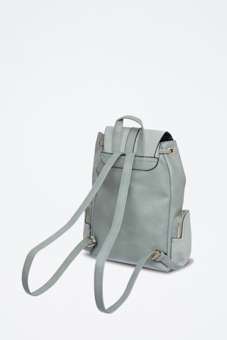 Mochila Greenwhich - Azul e dourado