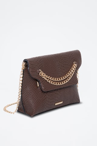 Mala a tiracolo Alexis - Castanho