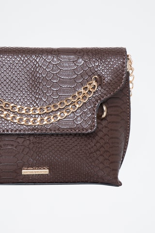 Mala a tiracolo Alexis - Castanho