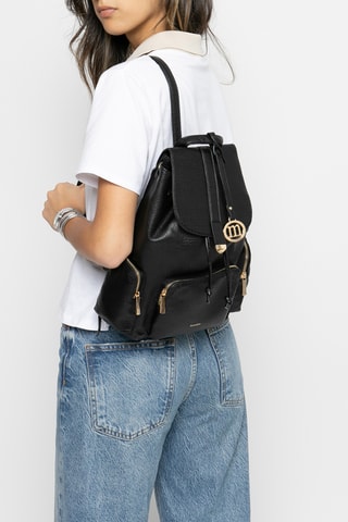 Mochila Soho - Camel - Preto