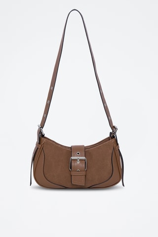 Mala de ombro - Castanho