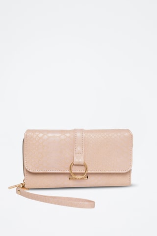 Carteira comprida Nael - Nude